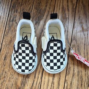 Vans Toddler Checkerboard Shoes US2.5